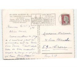 CHAMBORD: le château Charles-Quint vue aérienne 10x15 - très bon état