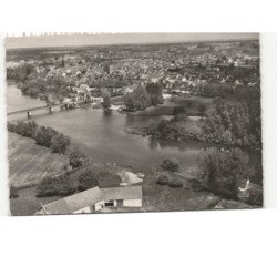 CHATRES-sur-CHER: vue panoramique vue aérienne 10x15 - état