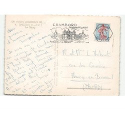 DHUISON: le bourg vue aérienne 10x15 - très bon état