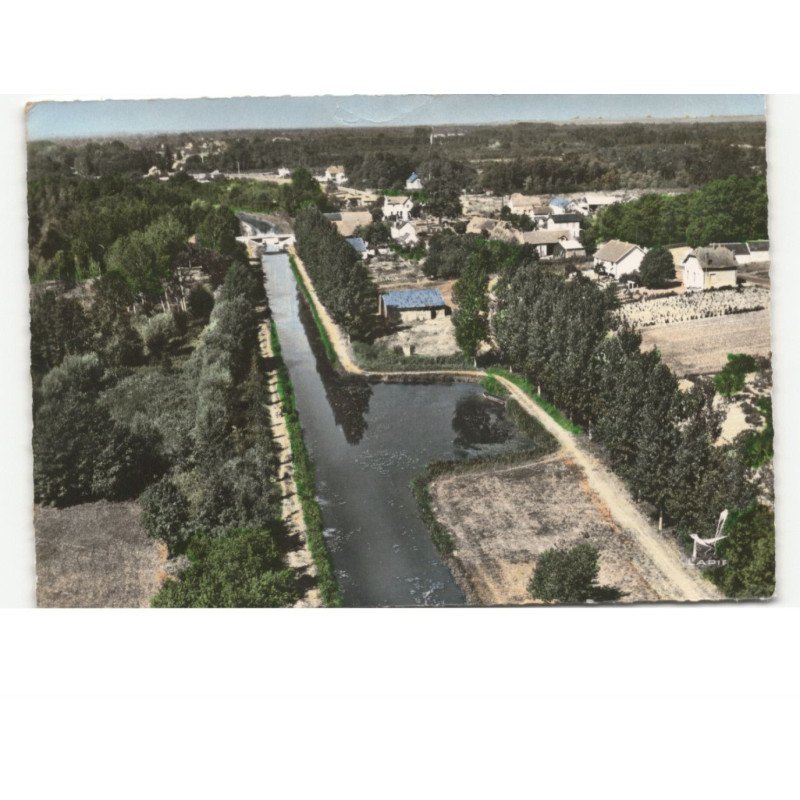 GIEVRES: le canal vue aérienne 10x15 - état