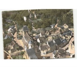 LAVARDIN: le bourg vue aérienne 10x15 - très bon état