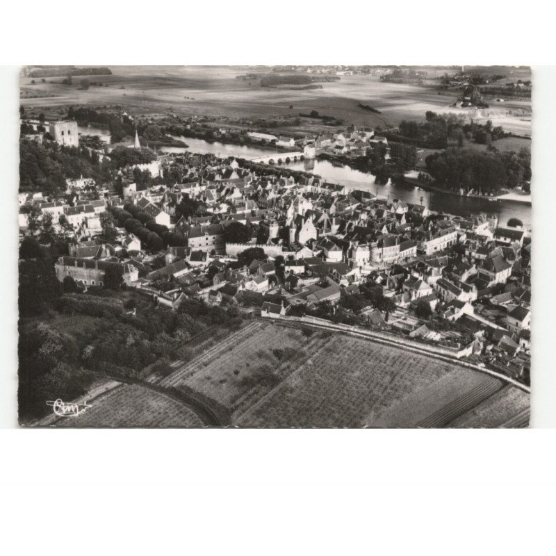MONTRICHARD: vue aérienne 10x15 - très bon état