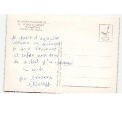 NOUAN-le-FUZELIER: château de mazère vue aérienne 10x15 - très bon état