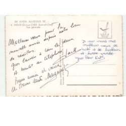 MONTHOU-sur-CHER: vue générale vue aérienne 10x15 - très bon état