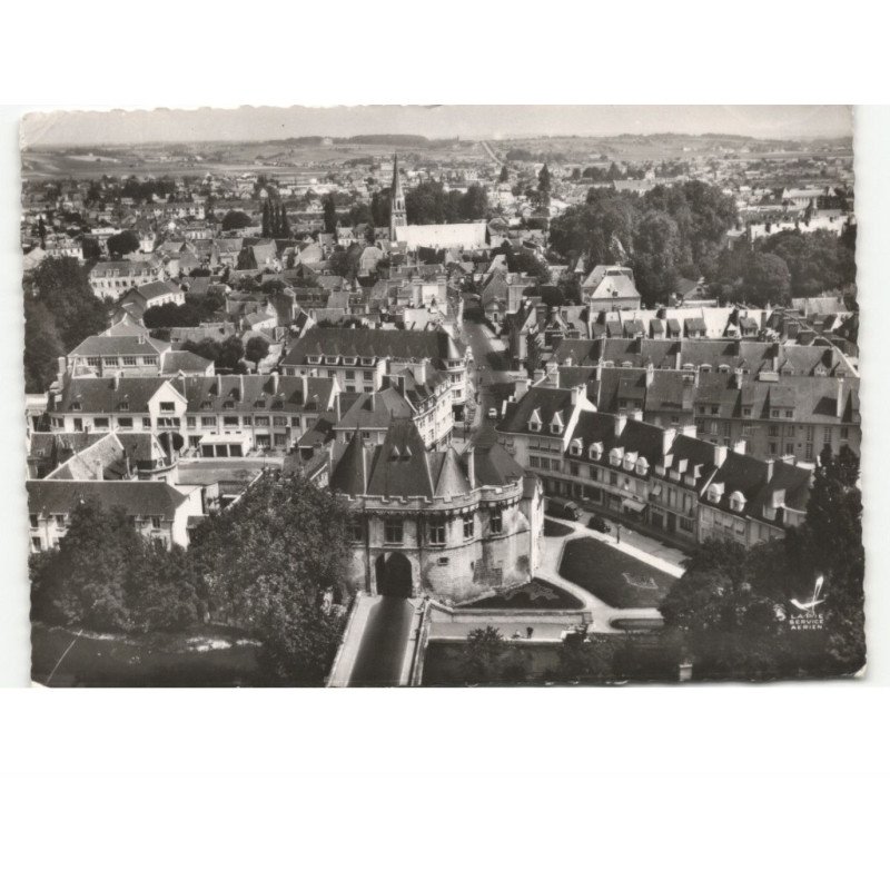 VENDOME: quartier de la porte saint-georges vue aérienne 10x15 - très bon état