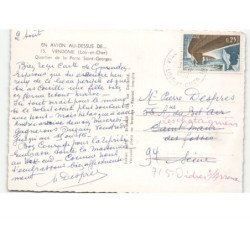 VENDOME: quartier de la porte saint-georges vue aérienne 10x15 - très bon état