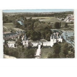 SELLES-sur-CHER: le château: vue aérienne 10x15 - très bon état