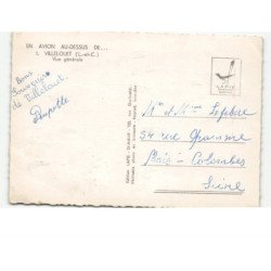 VILLELOUET: vue générale vue aérienne 10x15 - état