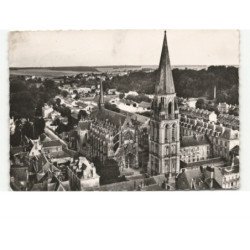 VENDOME: l'église de la trinité vue aérienne 10x15 - très bon état