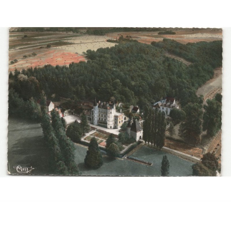 ANGE: le château vue aérienne 10x15 - très bon état