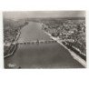 BLOIS: panoramique sur la vallée de la loire vue aérienne 10x15 - très bon état