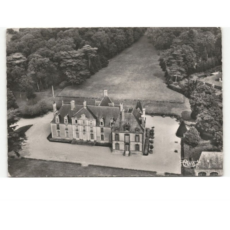 BAILLOU: le château: vue aérienne 10x15 - état