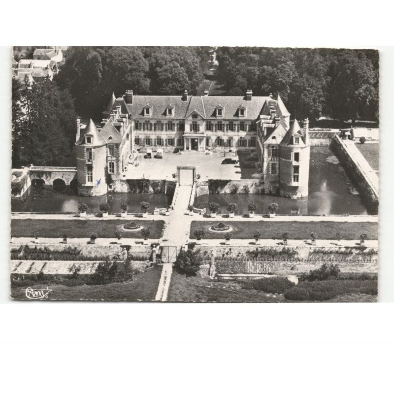 AVARAY: le château vue aérienne 10x15 - très bon état