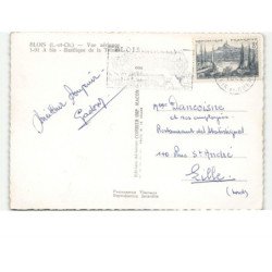 BLOIS: basilique de la trinité vue aérienne 10x15 - très bon état
