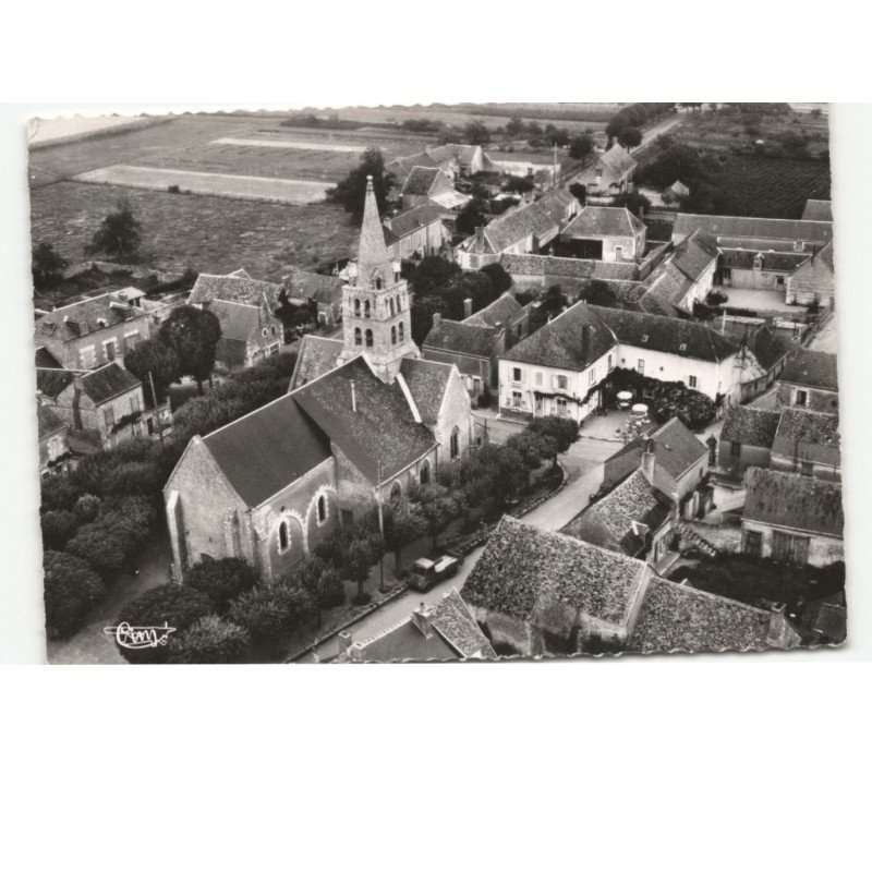 LA CHAPELLE-SAINT-MARTIN: vue générale vue aérienne 10x15 - très bon état
