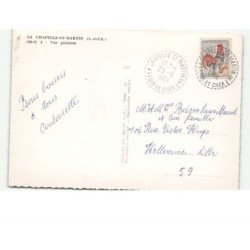 LA CHAPELLE-SAINT-MARTIN: vue générale vue aérienne 10x15 - très bon état