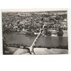 CHATRES: vue générale vue aérienne 10x15 - état