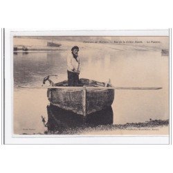 ENVIRONS DE MORLAIX : bas de la riviere alanik, le passeur - tres bon etat