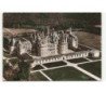 CHAMBORD: le château la porte royal vue aérienne 10x15 - très bon état