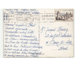 CHAMBORD: le château la porte royal vue aérienne 10x15 - très bon état