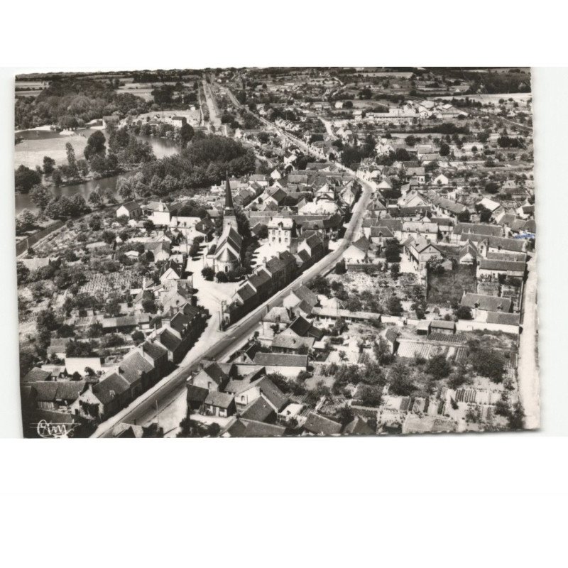 CHATRES: vue aérienne 10x15 - très bon état