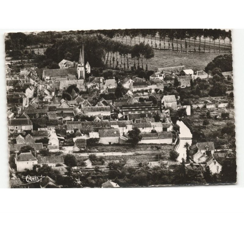 CHOUZY-sur-CISSE: vue aérienne 10x15 - très bon état