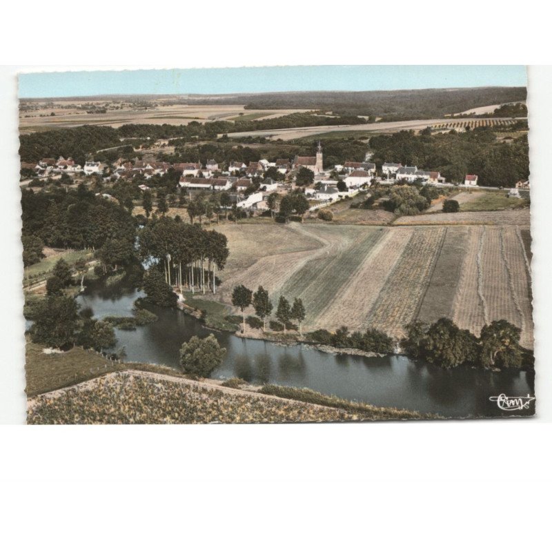 LISLE: vue générale vue aérienne 10x15 - très bon état