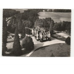 LA FERTE-IMBAULT: château de la sauldre vue aérienne 10x15 - état