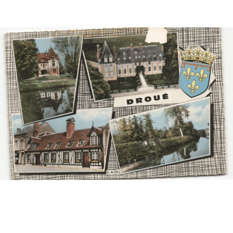 DROUE: vue aérienne 10x15 - état