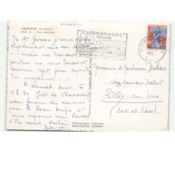 CHITENAY:  vue aérienne 10x15 - très bon état