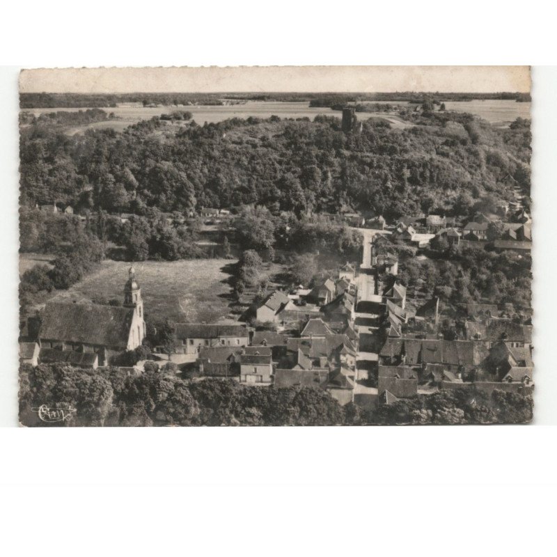 FRETEVAL: vue aérienne 10x15 - très bon état