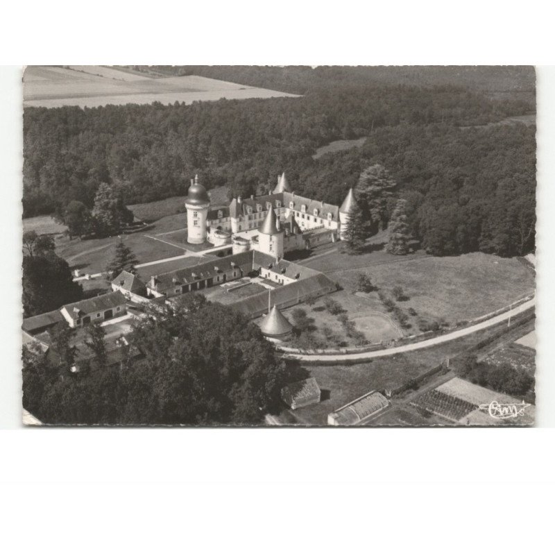 MOUTHOU-sur-CHER: château du gué-pean vue aérienne 10x15 - état