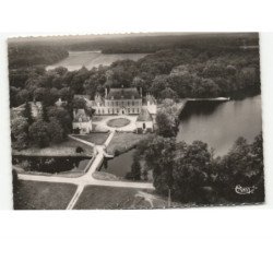 NEUNG-sur-BEUVRON: château villebourgeon vue aérienne 10x15 - très bon état