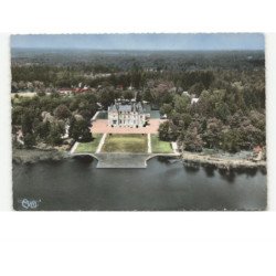 NOUAN-le-FUZELIER: château de chalès: vue aérienne 10x15 - très bon état