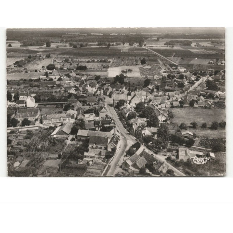 SOINGS-en-SOLOGNE: vue aérienne 10x15 - très bon état