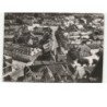 OUCQUES: place du château et la rue principale vue aérienne 10x15 - très bon état