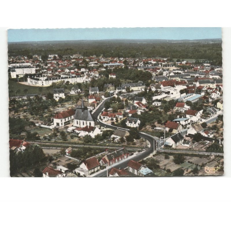 SALBRIS: vue générale vue aérienne 10x15 - très bon état