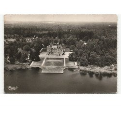 NOUAN-le-FUZELIER: château de chalès vue aérienne 10x15 - très bon état
