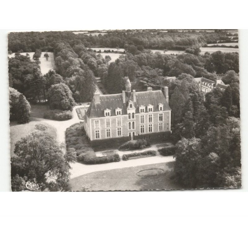 SOUDAY: château de glatigny vue aérienne 10x15 - très bon état