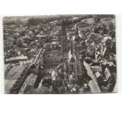 VENDOME: abside de l'église de la trinité vue aérienne 10x15 - très bon état