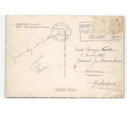 VENDOME: vue générale vue aérienne 10x15 - état
