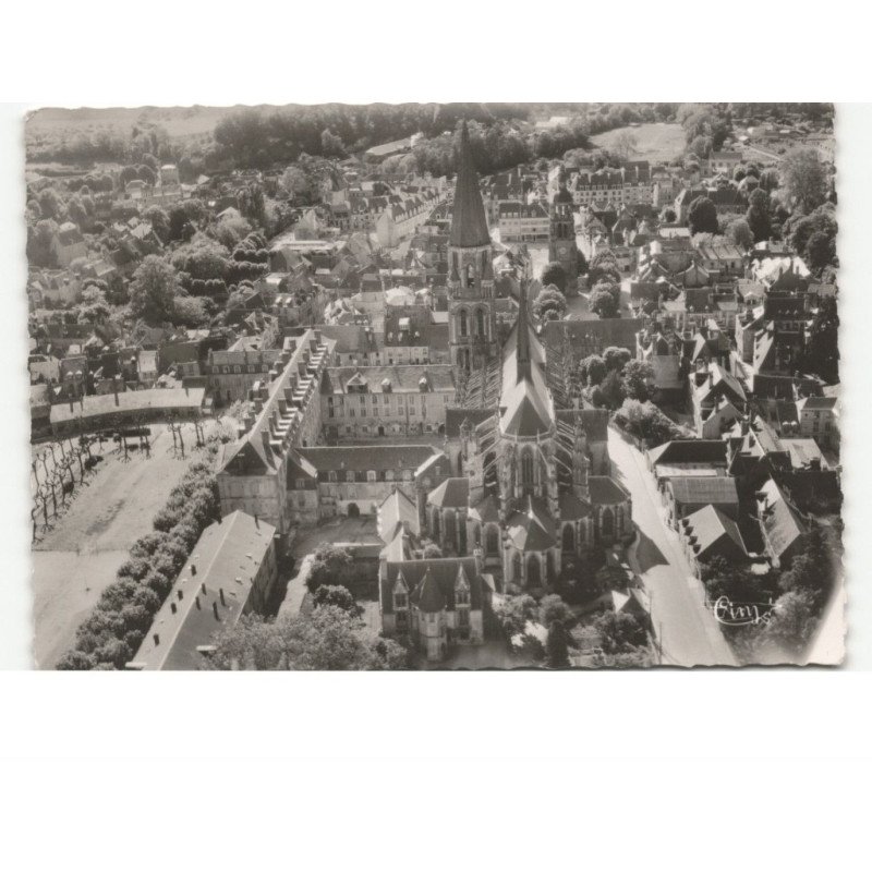 VENDOME: abside de l'église de la trinité vue aérienne 10x15 - très bon état