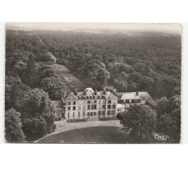 VILLEFRANCOEUR: château de freschines vue aérienne 10x15 - état