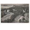 VILLEHERVIERS: le château de trécy vue aérienne 10x15 - très bon état