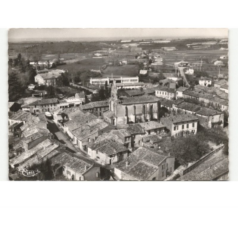 BOULOC: vue générale vue aérienne 10x15 - très bon état