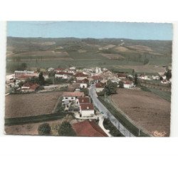 CAZES-MONDENARD: vue générale vue aérienne 10x15 - état