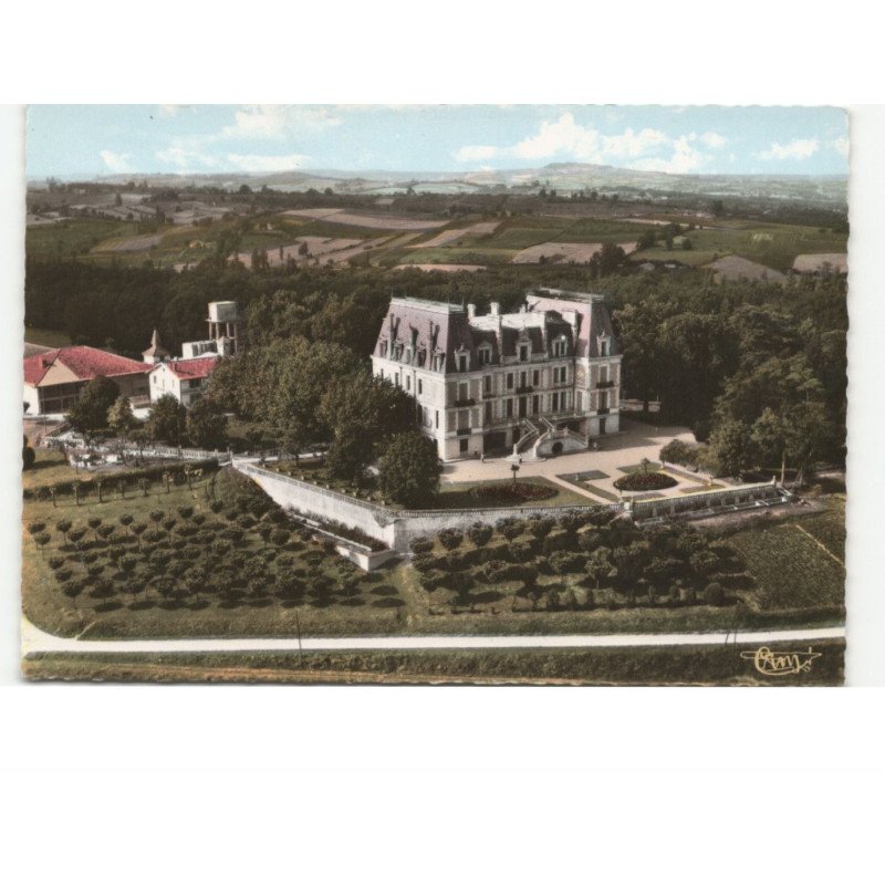 REALVILLE: foyer des indirectes château de granes vue aérienne 10x15 - très bon état