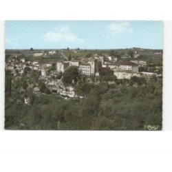 ROQUECOR: la tour le vieux château les rochers et lou roc des noubis vue aérienne 10x15 - très bon état