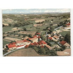 LACAPELETTE-DURFORT: vue générale vue aérienne 10x15 - très bon état