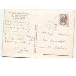 ALBIAS: le moulin et le pont du chemin de fer vue aérienne 10x15 - très bon état